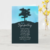 Sympathie voor Grief te groot voor woorden Kaart (Gele Bloem)