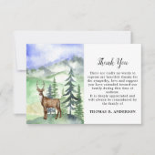 Sympathie voor herdenking van de begrafenis Memori Bedankkaart (Voorkant)