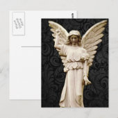 sympathie voor het kerkhof gedenkplaats Grief Goth Briefkaart (Voorkant / Achterkant)