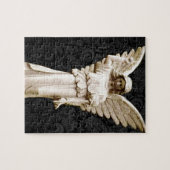 sympathie voor het kerkhof gedenkplaats Grief Goth Legpuzzel (Horizontaal)