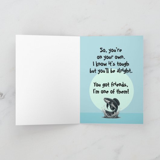 Sympathie voor het uiteenvallen kaart (Binnen)