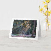 Sympathie voor het verlies van de zonnestralen van kaart (Gele Bloem)