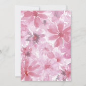 Sympathie voor het verlies van een dochter kaart (Achterkant)