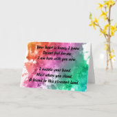 sympathie voor het verlies van een huisdier kaart (Gele Bloem)