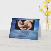 Sympathie voor het verlies van een kind kaart (Gele Bloem)