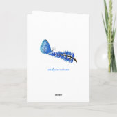 Sympathie voor het verlies van een ouderkaart kaart (Achterkant)