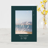 Sympathie voor het verlies van ex-vrouw, Grasses Kaart (Gele Bloem)