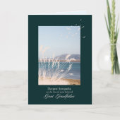 Sympathie voor het verlies van grootvader kaart (Voorkant)