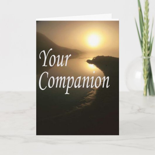 Sympathie voor het verlies van je hond kaart (Voorkant)