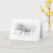 Sympathie voor het verlies van je moeder kaart (Gele Bloem)