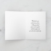 Sympathie voor het verlies van ouders kaart (Binnen)