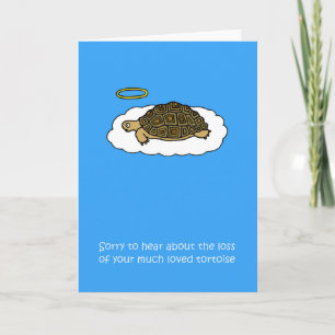 Sympathie voor het verlies van Pet Tortoise Kaart