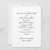 Sympathie voor het verlies van uw chocoladelab kaart (Achterkant)