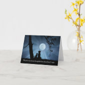 Sympathie voor hond en kat, verlies van hond of ka kaart (Gele Bloem)