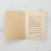 Sympathie voor Lost Goldendoodle Angel Art Kaart (Binnen)