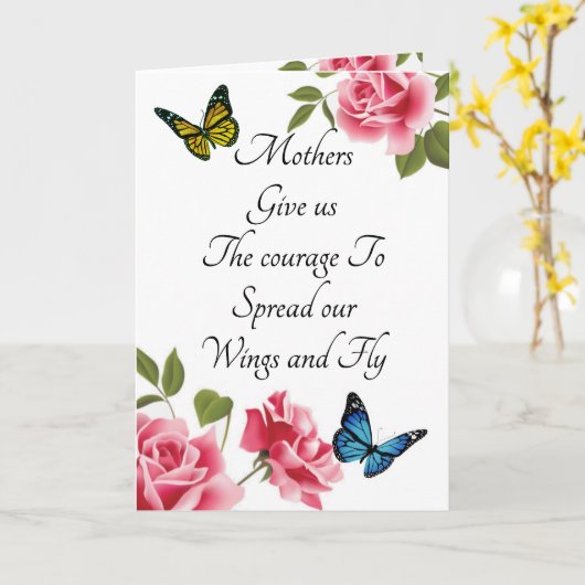 Sympathie voor moeder Kaart (Gele Bloem)