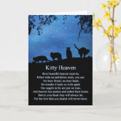 sympathie voor Spirituele katten Kaart (Gele Bloem)