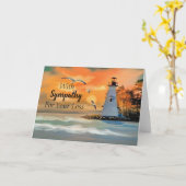 Sympathie voor uw verlies kaart (Gele Bloem)