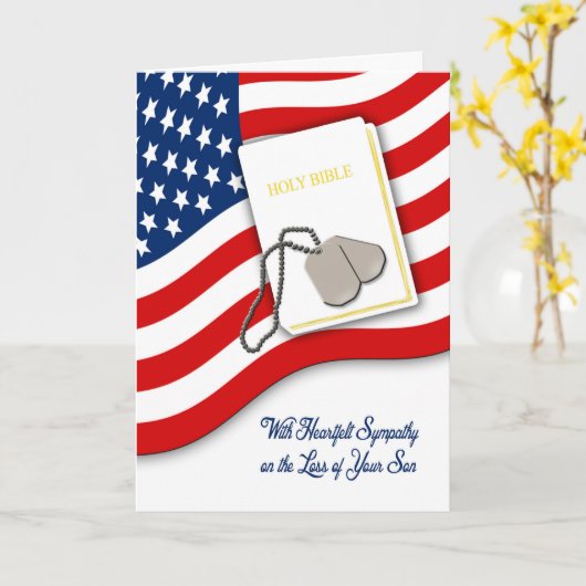 Sympathie voor verlies Kaart (Gele Bloem)