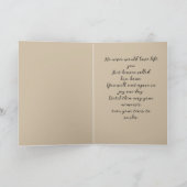 Sympathie voor verlies van Duitse Shepard Angel Kaart (Binnen)