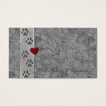 Sympathie voor verlies van gezelschapsdieren