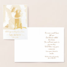 Sympathie voor verlies van Labrador Retriever Ange