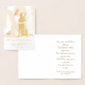 Sympathie voor verlies van Labrador Retriever Ange Folie Kaarten (Display)