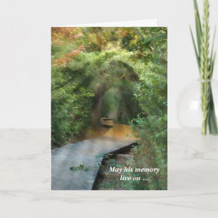 Sympathie voor zonnestralen bij bossen kaart