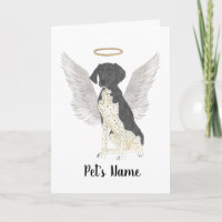 Sympathie voor zwart-wit Duitse horthaired Pointer