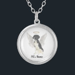 Sympathie voor zwart-wit Duitse horthaired Pointer Zilver Vergulden Ketting<br><div class="desc">Sommigen brengen een licht dat zo groot is voor de wereld, dat zelfs nadat ze weg zijn, hun licht overblijft. Laat een zoet ketting je hart troosten als je een moment neemt om je geliefde zwarte en witte duitse stengel te herinneren. Voor de attentste giften, stel het met een kaars,...</div>