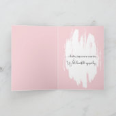 Sympathie vrouw die op het strand loopt kaart (Binnen)