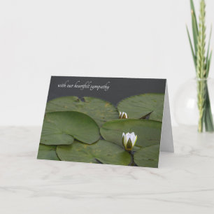 Sympathie Waterlelie Knoppen Kaart