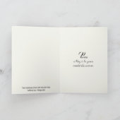 Sympathie Waterverf Bomen In Mist Kaart (Binnen)