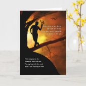 Sympathie weep niet naar mijn grave gedicht man kaart (Gele Bloem)