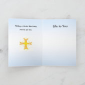 Sympathie Wenskaart Kaart (Binnen)