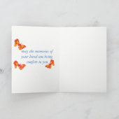 sympathie Wenskaart Kaart (Binnen)