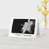 Sympathie Wenskaart Kaart (Gele Bloem)
