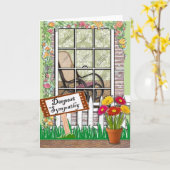 Sympathie Wenskaart Kaart (Gele Bloem)