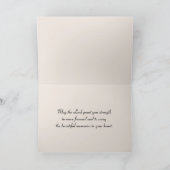 Sympathie White Rose Op Strand Zand Kaart (Binnen)