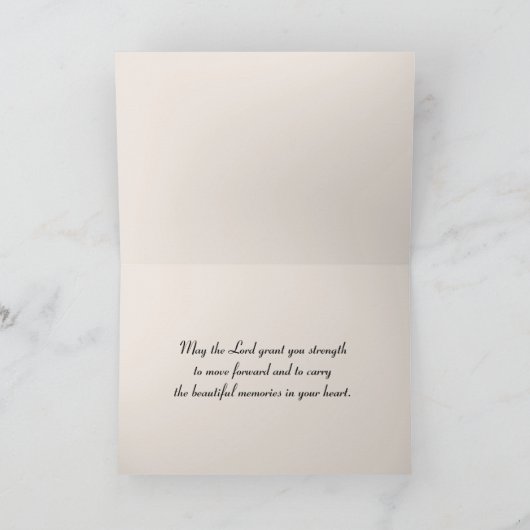 Sympathie White Rose Op Strand Zand Kaart (Binnen)