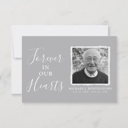 Sympathie Winter Foliage Foto: Dank u wel Bedankkaart (Achterkant)