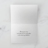 Sympathie winterpine kaart (Binnen)