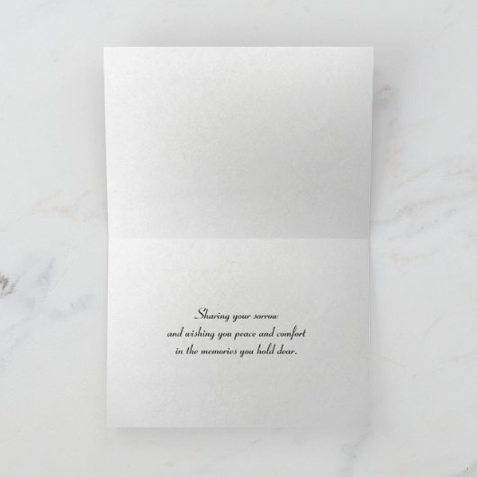 Sympathie winterpine kaart (Binnen)