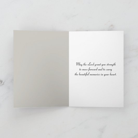 Sympathie Witte Roos In Strandzand Kaart (Binnen)