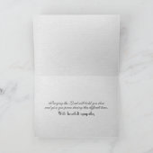 Sympathie Yellow Crocus Kaart (Binnen)