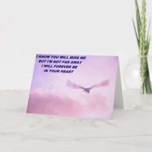 Sympathie, zal ik Misser You_ Card Kaart