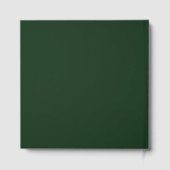 Sympathie Zonnestralen op een bospad Gastenboek (Achterkant)