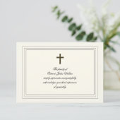 Sympathiebetuiging Kaart (Staand voorkant)