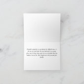 Sympathieboodschap met zonsondergang, Bomen en Wat Feestdagen Kaart (Binnen)