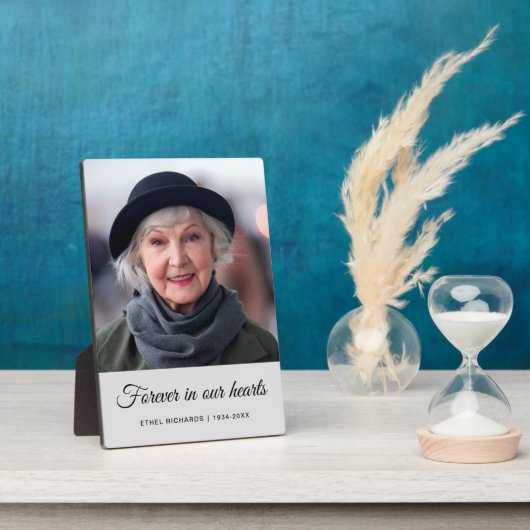 Sympathieherdenking bij het liefhebben van geheuge fotoplaat (Zijkant)